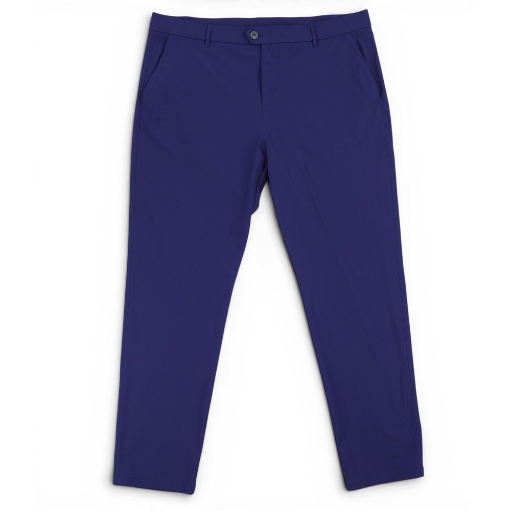 Greyson Montauk Performance Golf Pants Mens 40x32 Blue Stretch Chino Casual